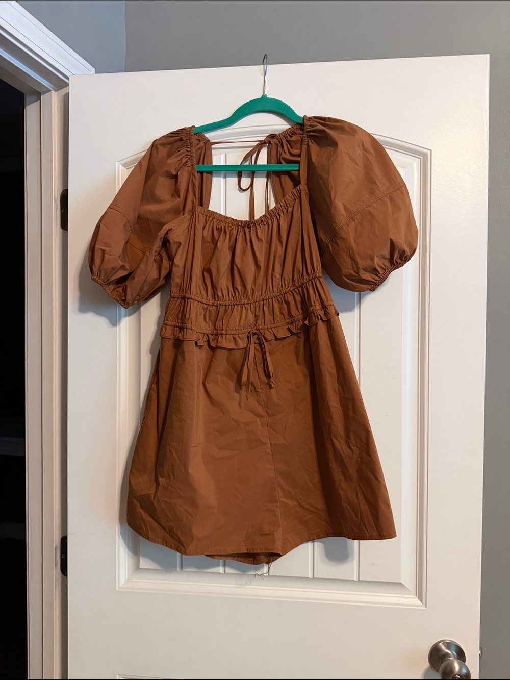 Women's Puff Sleeve Romper